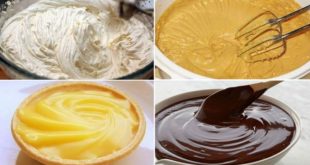 Простые и вкусные кремы для тортов и пирожных