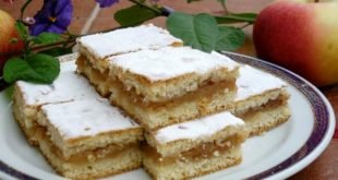 Нежный яблочный пирог
